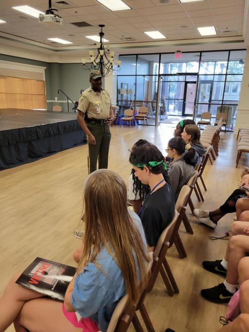 human trafficking program with sheriff bryant.jpg
